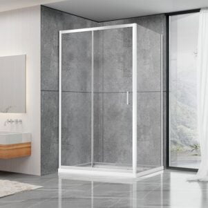 Dushova kabina Dusel A-515 1200x800x1900 prozore