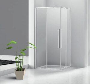 Dushova kabina Dusel DL194 Chrome 100x100