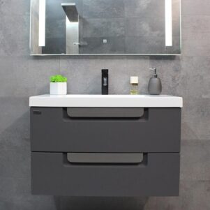 Tumba z rakovynoyu REXON Salendo RX137SG/080 Silk Grey 13780S
