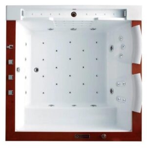 Hidromasazhna vanna Golston G-U2608R pravostoronnya, 1800x1800x770 mm-2